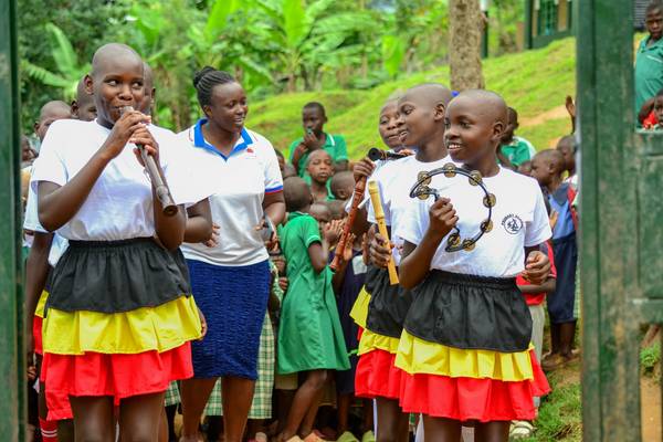 Besuch in Uganda, Bild von Christina Binder