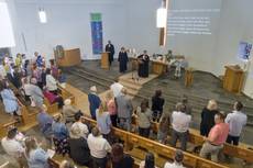 Taufgottesdienst in der Friedenskirche 23.6.2024