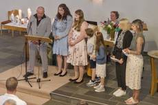 Taufgottesdienst in der Friedenskirche 23.6.2024