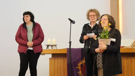 Verabschiedung Hildegard Lüber, Einführung Nadine Kuttler