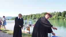 Taufgottesdienst am Badestrand in Brennet (Wehr)