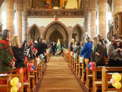 Quelle: Karl-Wilhelm Frommeyer Narrengottesdienst in Öflingen 23.02.2025 in St. Ulrich