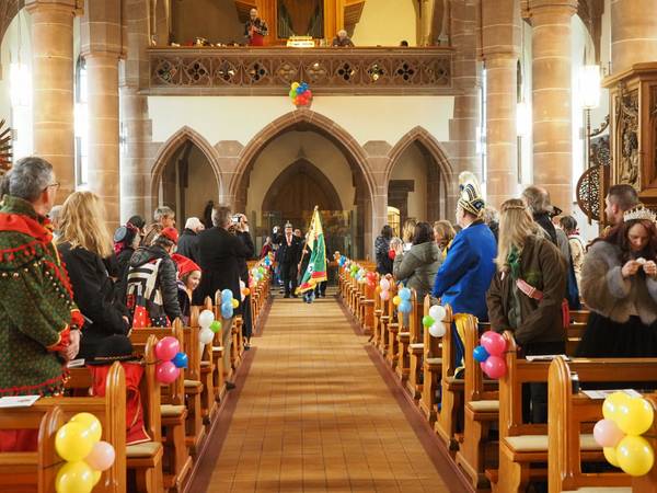 Narrengottesdienst in Öflingen 23.02.2025 in St. Ulrich