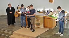 Konfirmandengespräch am 27.4.2024