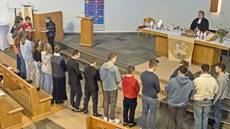 Konfirmandenabendmahl und Taufe