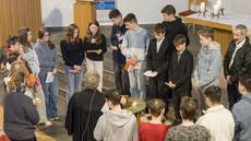 Konfirmandenabendmahl und Taufe