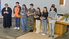 Konfirmandenabendmahl und Taufe