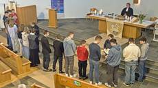 Konfirmandenabendmahl und Taufe